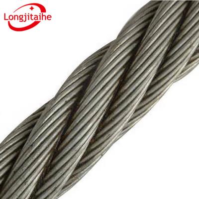 China Real Contemporary High Quality Sisal Rope Core Inside Elevator Wire Rope for sale