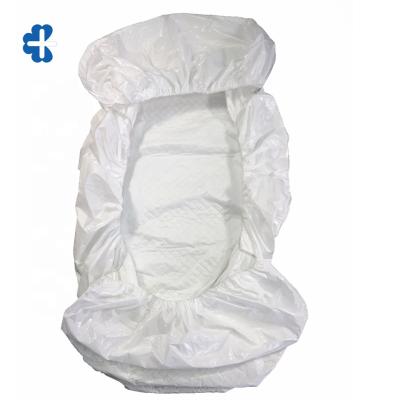 China Chinese Hospital Manufacturer White Disposable Surgical Medical Nonwoven Bedspread With Elastic Sheet for sale