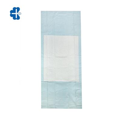 China Hospital 80*150cm Absorency Super Wing Disposable Breathable Incontinence Underpad For Personal Care And Hospital for sale