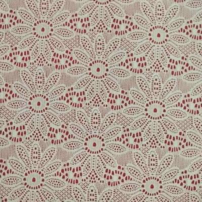 China Viable Stretch Nylon Spandex Flower Swiss Elastane Lace Fabric For Lingerie / Garment for sale