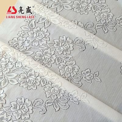 China Factory Price Viable Nylon Spandex Jacquard Lingerie Stretch Fabric for sale