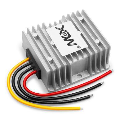 China 12V24V To Male 5V 12V 24V To 5V 10A 20A 25A 30A DC Step Down Converter Step Down To 12V DC Converter For Car Golf Cart CE RoHS for sale