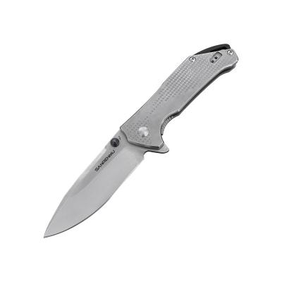 China Screw Release SANRENMU 9015 EDC Outdoor Survival Pocket Folding Camping Knife for sale