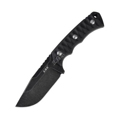 China Outdoor Knife SANRENMU S738 Self Defense Tactical Knives Hunting Outdoor Fixed Blade Military Survival Blade Camping Hunting Knife for sale