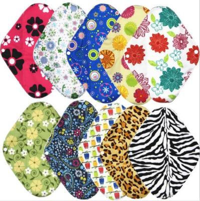 China Super Absorbent Factory Organic Reusable Sanitary Pads Cotton Organic Sanitary Napkins Can Be Washed Wholesale for sale