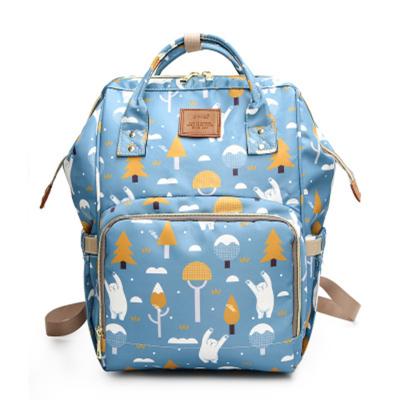 China Custom Waterproof Backpack OEM Factory Diaper Bag Backpack, Baby Diaper Bag For Mom Baby Care for sale