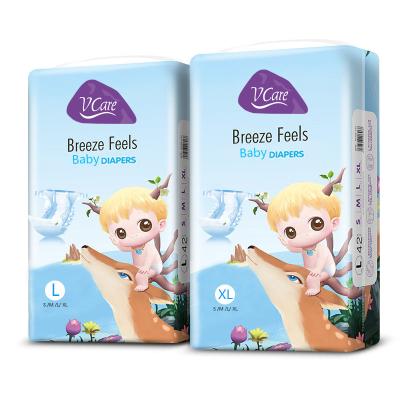 China Real Printed Baby Diapers Manufacturer Supply Baby Sanitary Pads, Disposable Baby Diapers for sale