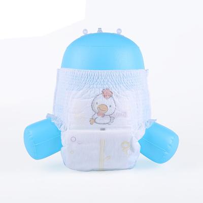 China Printed Disposable Baby Diapers Pants Grade B , Baby Diapers Pull Up Pants for sale