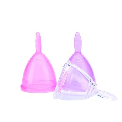 China Safe Reusable Menstrual Cups 100% Medical Silicone , Menstrual Cup for sale