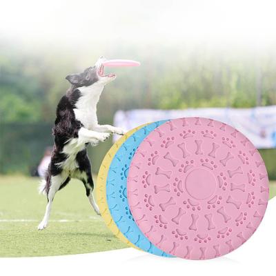 China Custom Wholesale Soft Interactive Pet Beach Frisbeed Frisbeed Dogs Competition / Entertainment Frisbeed Flying Disc Training Dog Frisbeed for sale