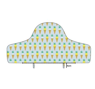 China Low MOQ Highchair100% Anti-Static Polyester Waterproof Customized Design Cushion Covers Baby Highchair Seat Infant Cushion Cover for sale