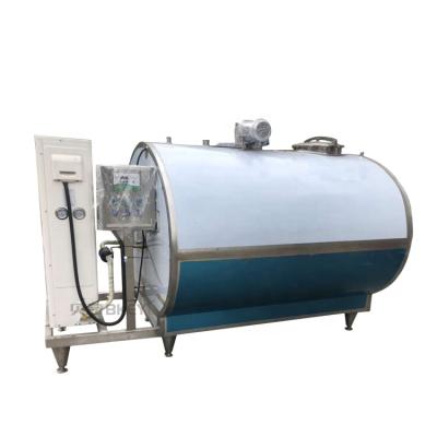 China Factory Price Milk Cooler Machine Milk Cooling Machine Stainless Steel Capacity Customized Milk Cooler for sale