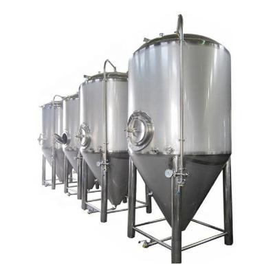 China 100l 200l 300l 500l 1000l 2000l 3000l Conical Beverage Stainless Steel Beer Fermenter Fermentation Tanks for sale