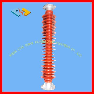 China Durable 126kV Polymer Station Post Insulators 20kN With Rod Φ90mm And Flange for sale