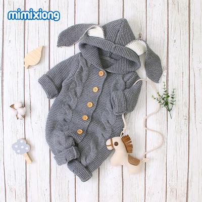 China Autumn Newborn Casual One Piece Long Sleeve Baby Crawling Clothes Baby Spring And Autumn Toddler Romper for sale