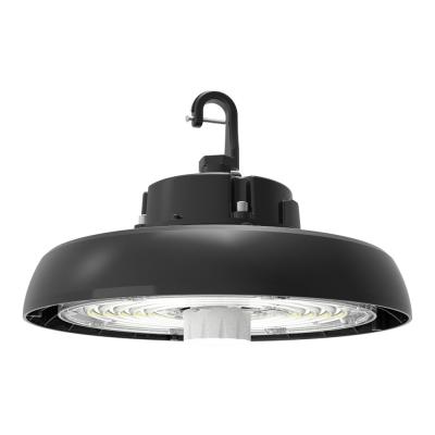 China Warehouse Customized Warehouse DLC 5.1 100W 150W 200W Ip65 Premium Industrial Pendant Lamp UFO High Bay Led for sale