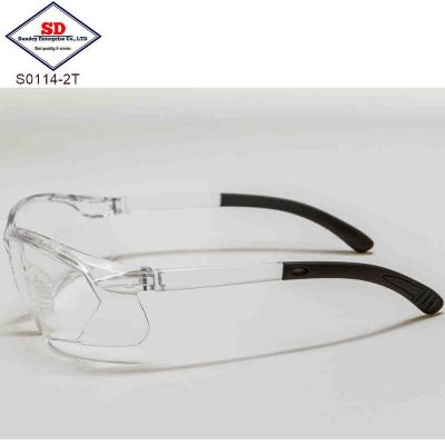 China Eye Protection Safety Glasses Spectacle Safety Glasses ANSI z87.1 S0114-2T for sale