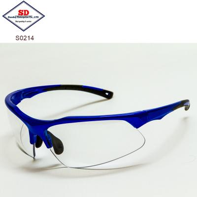 China S0214D safety spectacle eye protection glass safety glasses for sale