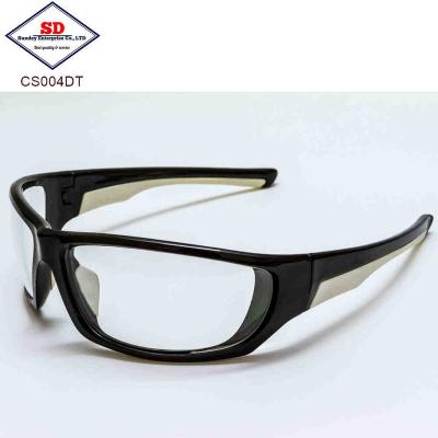 China CS004DT Safety Spectacle Eye Protection Glass Safety Glasses for sale