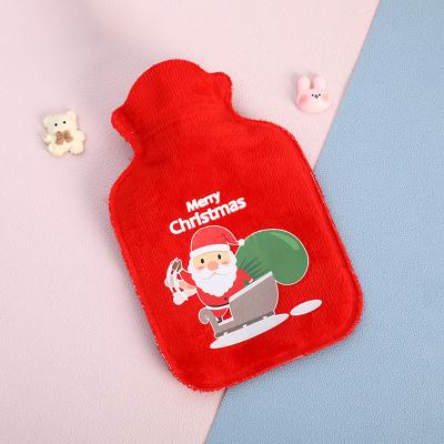 China Preserving PVC Warm Plush Hot Water Bottle With Cover Hot Water Bag Hand Warmer Hot Water Bag for sale