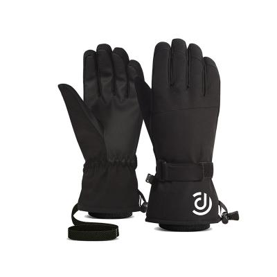 China Unisex Waterproof Waterpoof Heat Winter Sports Snow Ski Gloves Cycling Outdoor Touch Screen Cotton Gloves for sale