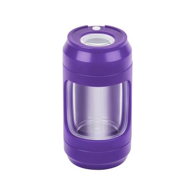 China MAG Jar Stash Jars Lighting Air Storage Folding Expanding Glowing Tight Jar Dry Herb Spice Container Glass for sale