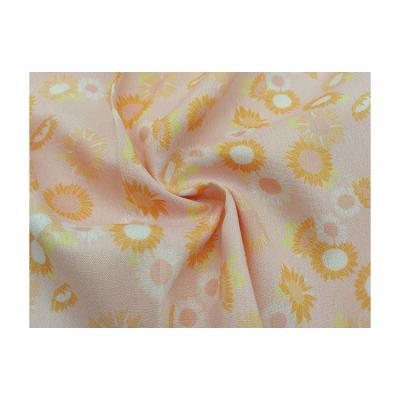 China Wicking Fast Delivery Woven Custom Crepe Printed Fabric 100 Viscous Rayon Fabric Light Weight for sale