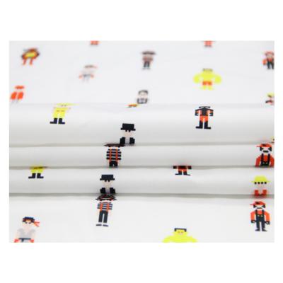 China Breathable Custom Made Combed Cotton Digital Fabric Custom Home Printing For Kids for sale