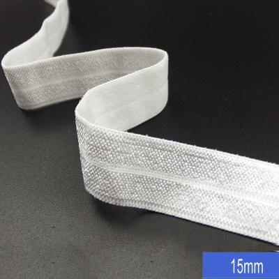 China Shiny Elastic Hair Bands Fold Over Elastic 5/8