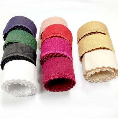 China Factory price free sample elastic fashion colors 20mm elastic webbing ready to ship for sale