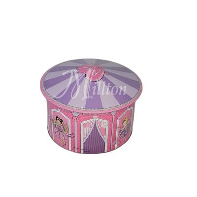 China Gift & Craft Rose Hut Form Tin Metal Tin Can for sale