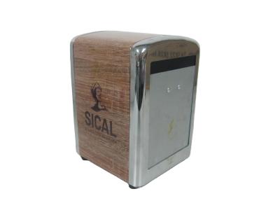 China Metal Napkin Holder Tissue Napkin Box Napkin Dispenser for sale