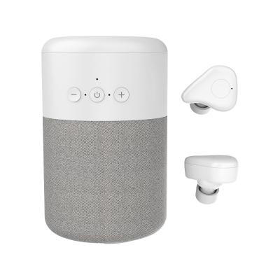 China AirPlay mobile portable wireless b20 speaker with earbud mini tws sports earphone earbud headphone for sale