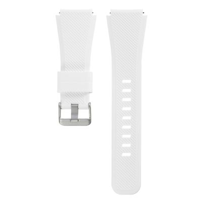 China 2021 Hot Sale Water Resistant 22mm Color Silicone Watch Strap Band Smart Watch Strap For Samsung Gear S3 for sale