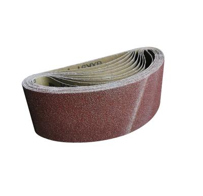 China Durable Customized Size Aluminum Oxide Abrasive Sanding Belt gxk51 for sale