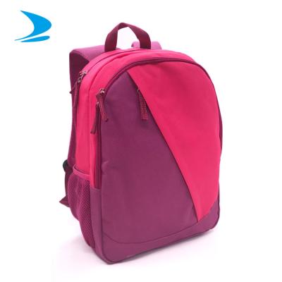 China waterproof polyester waterproof fabric women travel classic school bags for girls backpack custom logo china university for sale