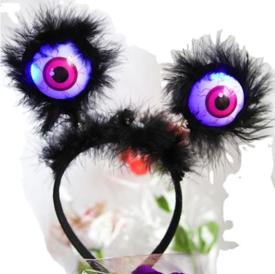 China teens girls boys 3+Kids Halloween headband teens girls boys 3+Kids young fans skeleton Halloween headband wholesale ghost spider bat party fans for girls women sparkle sequin halloween costume party accessory for sale