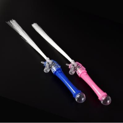 China Lighting Wine Stirer Led Light Up Wine Stirer Light Fiber Sticks Flashing Magic Magic Wands For Party Decoration for sale