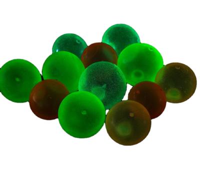 China Soft Plastic Sensory Decompression Toy Ball For Kids Soft Toy Luminous Sticky Balls 4.5CM TPR for sale