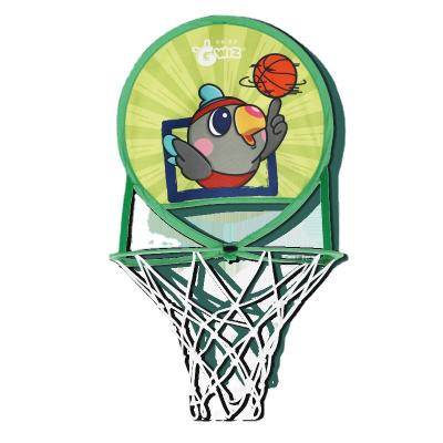 China Punch-free Foldable Portable Children's Basket Perforated Hang Basketball Hoop For Indoor Outdoor for sale