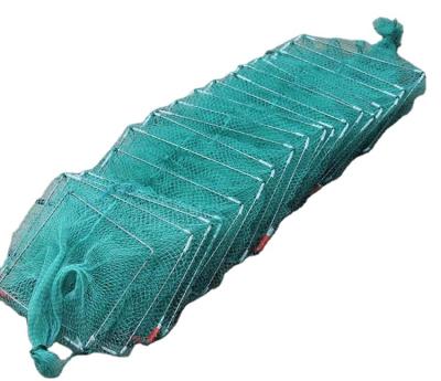 China Lobster Steel Frame Best PE Crayfish Net Trap for sale