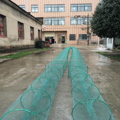 China Lobster PE Knotted PE Fishing Net Fish Trap For Bangladesh Customers for sale