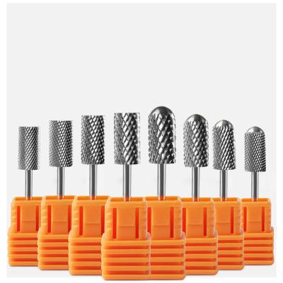 China Lightweight Cylindrical Tungsten Steel Drill Bit For Nails for sale