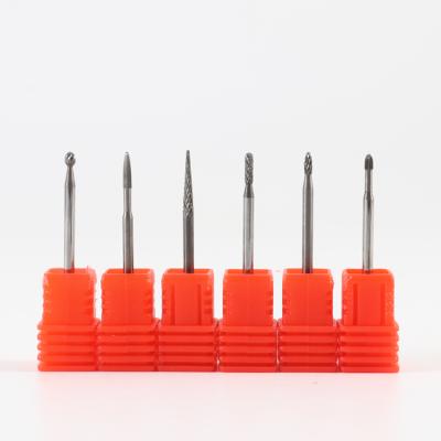 China Lightweight Small Size Tungsten Steel Drill Bits For Nails Nails Cheap Drill Bit Sets for sale