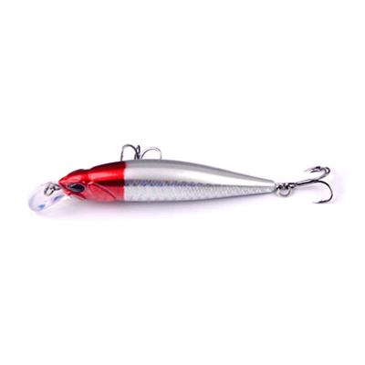 China Metal Fishing Baits OEM Minnow 90mm Bait Tungsten Weight Ultra Long Casting Floating Artificial Hard Big Fishing For Lure Trolling Lure for sale