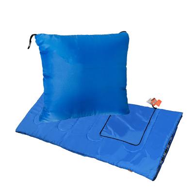 China Envelope Type Manufacturer Ultralight Portable Outdoor Waterproof Down Double Camping Sleeping Bags With Pillow for sale