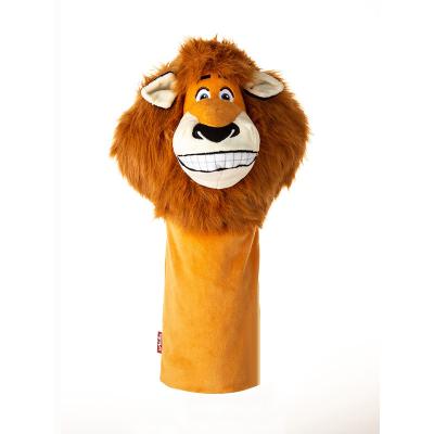 China Wholesale Hot Selling Soft Nap Elastic Lion Head Custom Golf Club Cover Headcovers Soft Animals For Man for sale