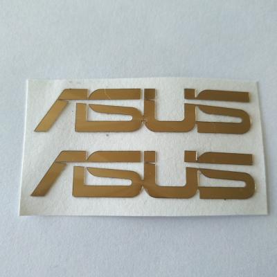 China Other Consumer Electronics Customized Computer Logo Metal Stickers 3m Adhesive Label for sale