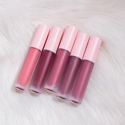 China Long Lasting Makeup Matte Liquid Lipstick Lipliner Kit Custom Long-Lasting Waterproof Matte Lip Gloss Own Brand for sale