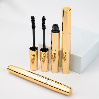 China NEW Lash Vegan Mascara Water Resistant LOGO Eye Extension Fiber Mascara 4D Gold Mascara Long Lasting Gold Mascara Tubes No for sale